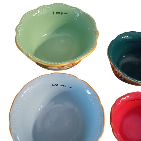 Pioneer Woman Nesting Measuring Cup Set, Excellent Condition - Picture 5 of 6